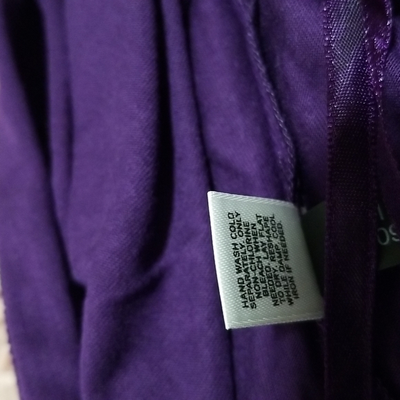 NWT EXPRESS Purple Black Cut-Out Style Sleeveless Top NEW Size XS - Picture 6 of 8